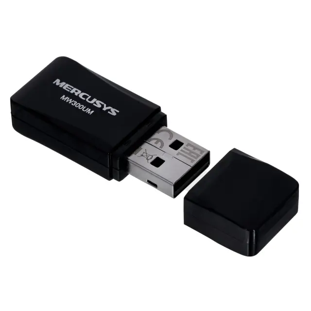 Mercusys N300 Wireless Mini USB Adapter (MW300UM) (MERMW300UM)