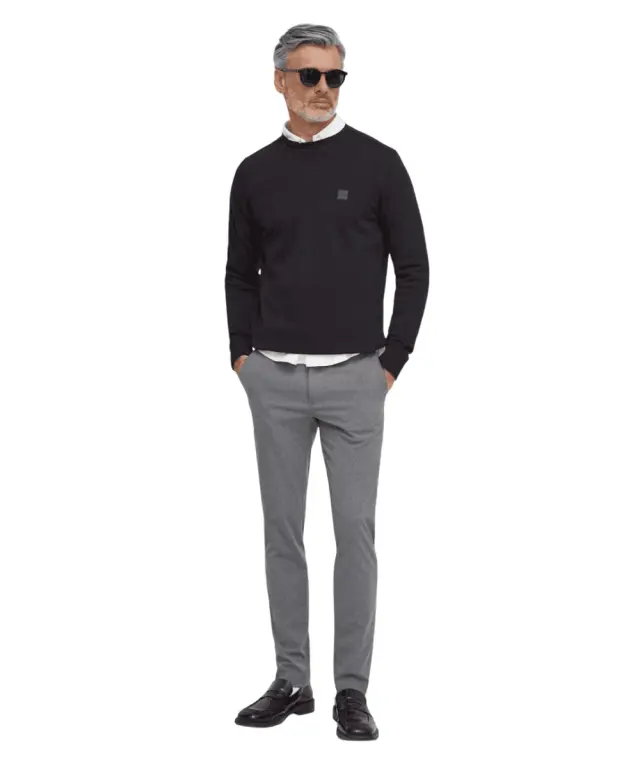 Hugo Boss - Ανδρικό Φούτερ Westart Cotton Terry 50509323-001 Μαύρο 2