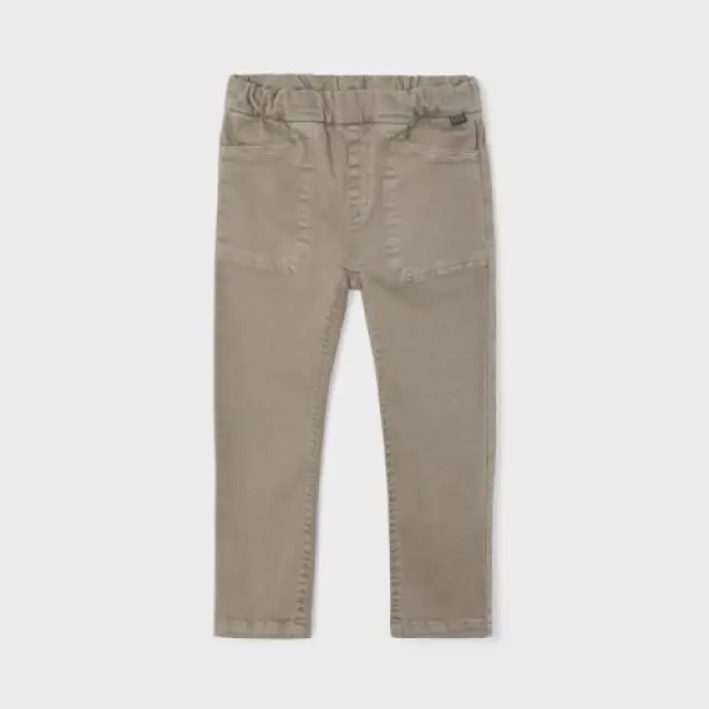 Baby 6 μηνών έως 4 ετών Παντελόνι jogger relaxed Better Cotton τρούφα - 3Ε