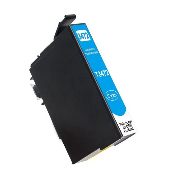 Epson 34XL Συμβατό Μελάνι Cyan (950 σελίδες) (C13T34724010) για Epson WorkForce Pro WF-3720 DW, WorkForce Pro WF-3720 DWF, WorkF