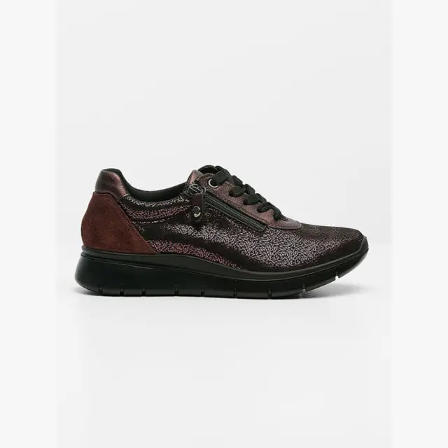 Imac Sneakers Γυναικείο HT/Δέρμα Nubuck Μπορντώ IMA/656160 BORDO - 39