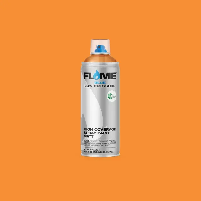 Flame Blue Spray Paint 400ml FB-202 Pastel Orange