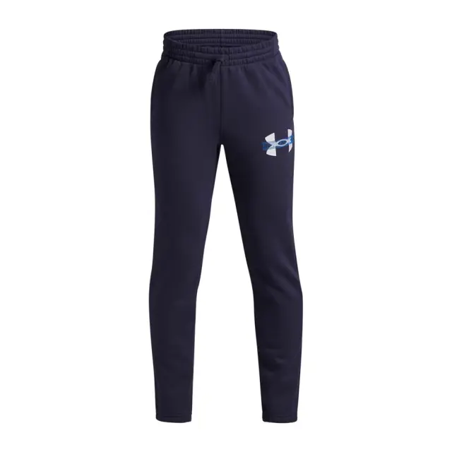 Under Armour Boy's Rival Fleece Colorblock Joggers Μπλε Σκούρο 6004995-403 (Under Armour) - Medium