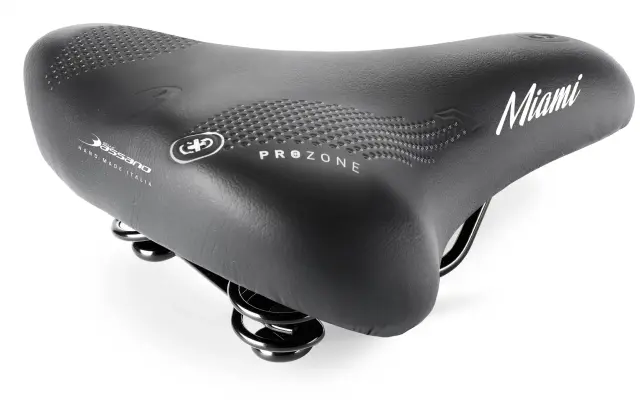 ΣΕΛΛΑ SELLE BASSANO MIAMI 5A204 018 ΜΕ ΚΟΛΑΡΟ - ΜΑΥΡΟ