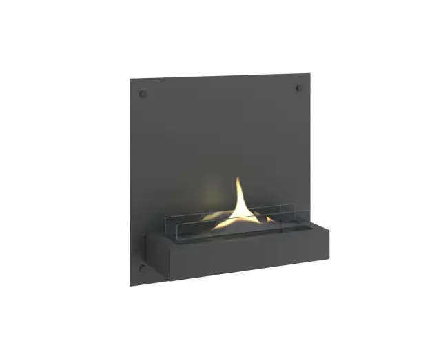 Επιτοίχιο Tζάκι Solo 180 Tenderflame με διάρκεια καύσης 3 - 4 ώρες, χωρητικότητα δεξαμενής 1000ml και διαστάσεις 57x23x57cm - Black TF-0518001 2