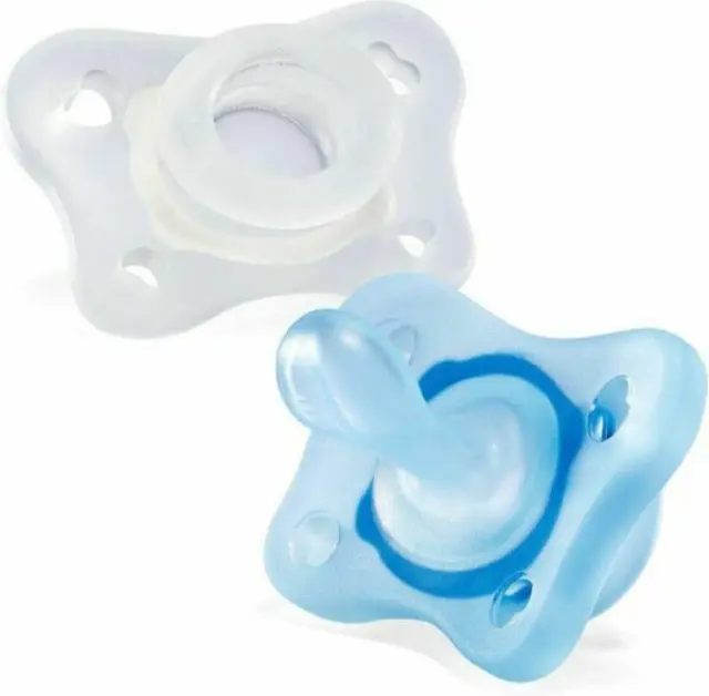 Chicco Πιπίλα Σιλικόνης Mini Soft 2-6m PhysioForma Σιέλ C60-73231-21 2