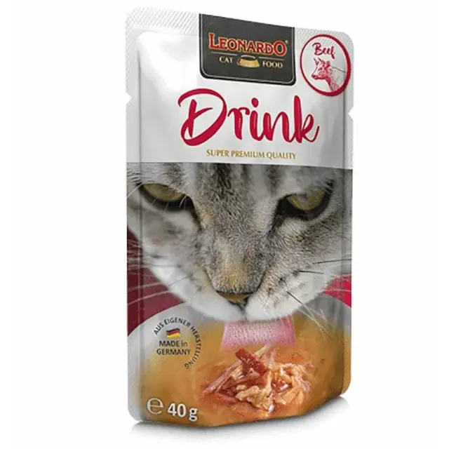 Leonardo Drink Βοδινό 40gr