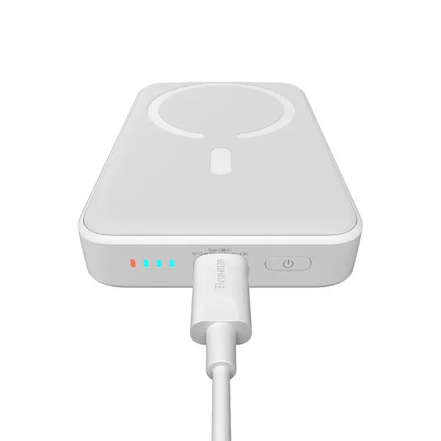 Baseus Magnetic Mini Overseas Edition MagSafe Power Bank 10000mAh 20W White (PPCX070002) (BASPPCX070002) 3