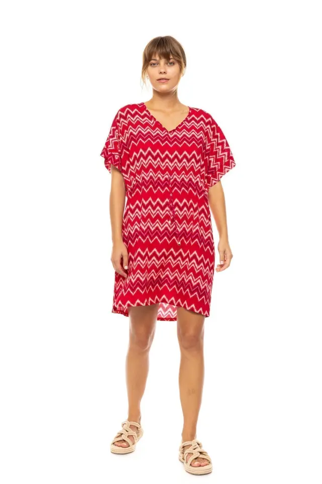 Beachwear Rasberry Rainbow B632 Type Pink Label 3