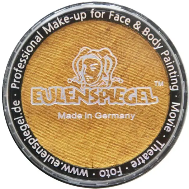 Χρώμα Μακιγιάζ Facepaint Bodypaint Eulenspiegel Profi - Pearlised Gold - 30gr/20ml