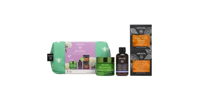 Apivita Bee Radiant Signs of Aging Κρέμα-Gel για Σημάδια Γήρανσης & Ξεκούραστη Όψη Ελαφριά Υφή 50 ml + 2 Δώρα 2