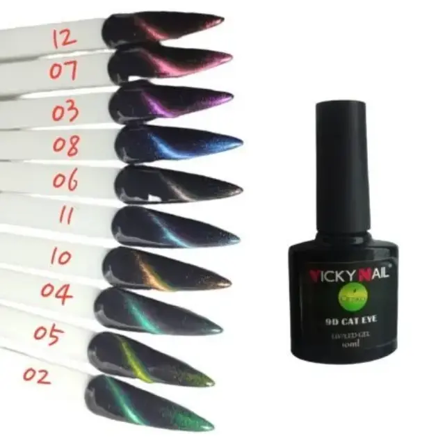 9D Cat eye Vickynail 10ml