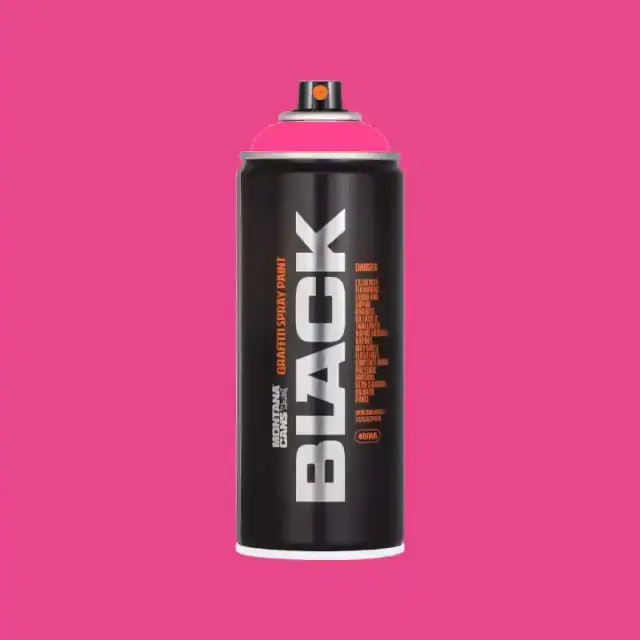Montana Black Spray Paint 400ml BLK-3130 Pink Panther