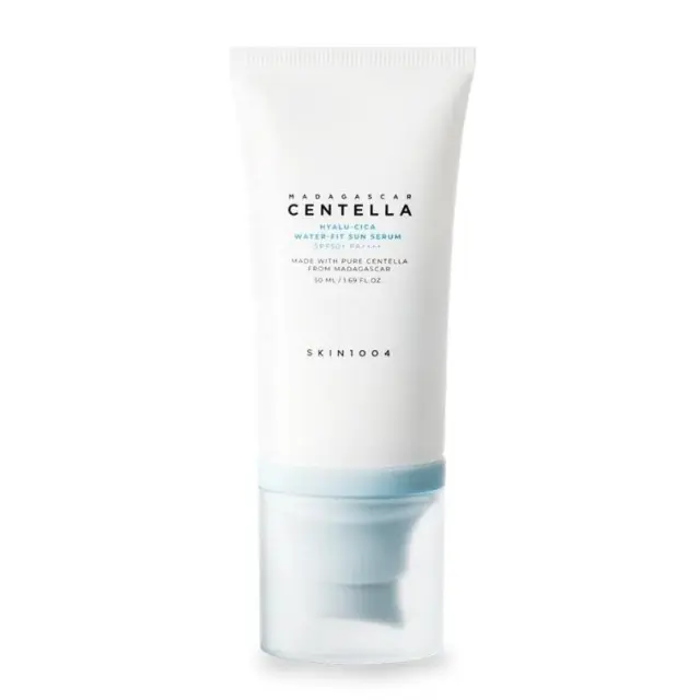 Skin1004 Madagascar Centella Hyalu-Cica Water-Fit Sun Serum SPF50+ PA++++ - Αντιηλιακό με υαλουρονικό κ σεντελα ασιάτικα