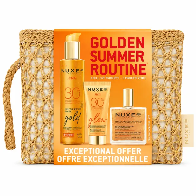 NUXE Promo Golden Summer Routine set