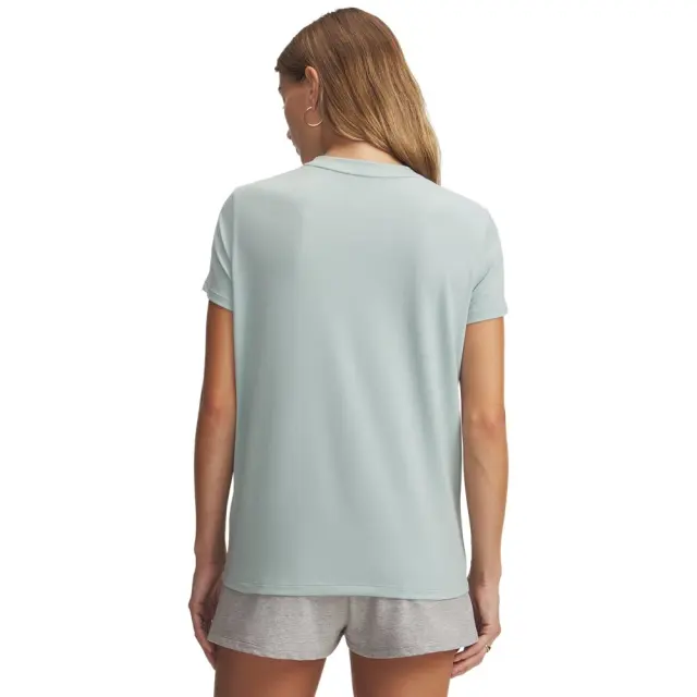 Under Armour Women's Off Campus Core Shortsleeve T-Shirt Πράσινο Ανοιχτό 1383648-477 (Under Armour) - Small 3