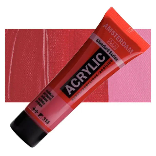Ακρυλικό Talens Amsterdam 318 Carmine - 20ml