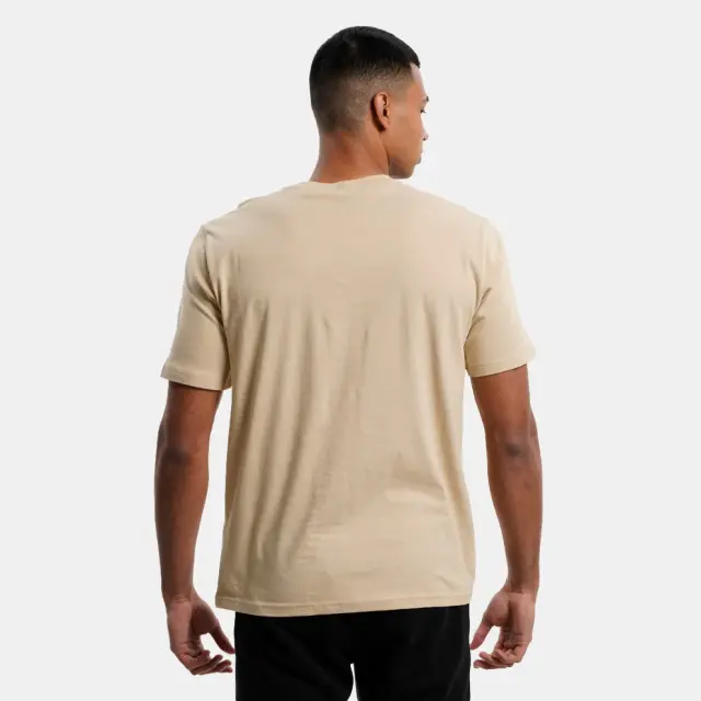 CHAMPION CREWNECK T-SHIRT ΜΠΛΟΥΖΑ ΑΝΔΡΙΚΗ BEIGE 2