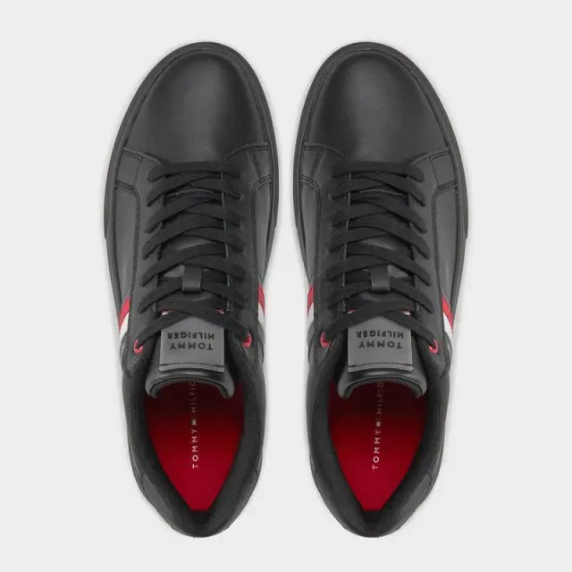 Tommy Hilfiger - Ανδρικά Sneakers Essential Leather Cupsole FM0FM04921-0GK Μαύρο - 40 2