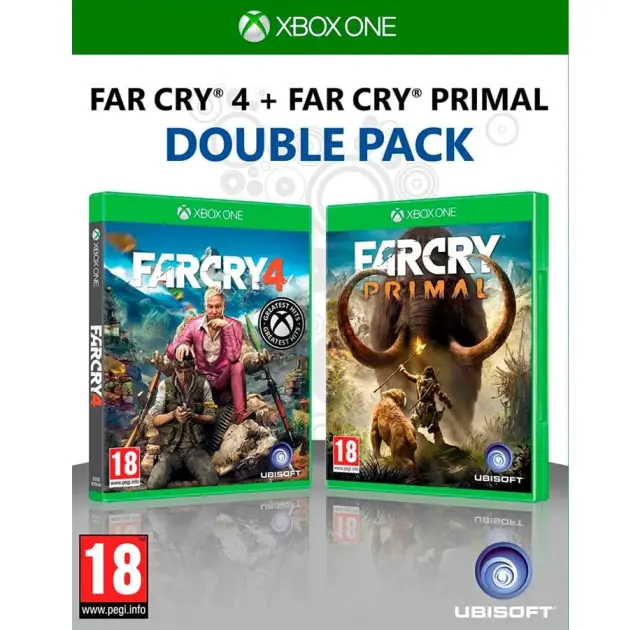 Xbox One Far Cry Primal and Far Cry 4 Double Pack