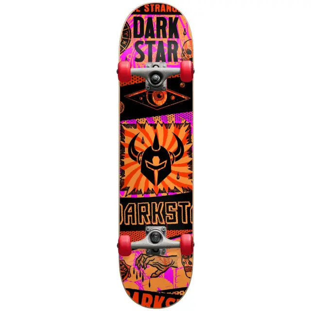 DARKSTAR Collapse FP W/Stocking Complete Skateboard 7.875"