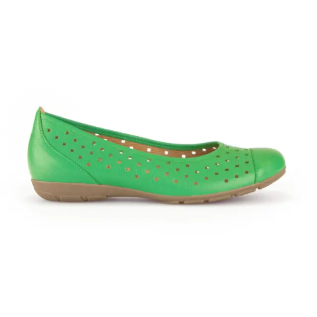 Gabor Μπαλαρίνες Γυναικείο δέρμα Πράσινο GAB/64169 29-VERDE