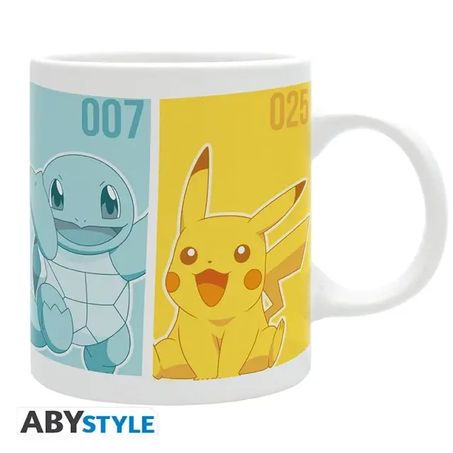 POKEMON - Mug - 320 ml - Starters - Fan Shop and Merchandise