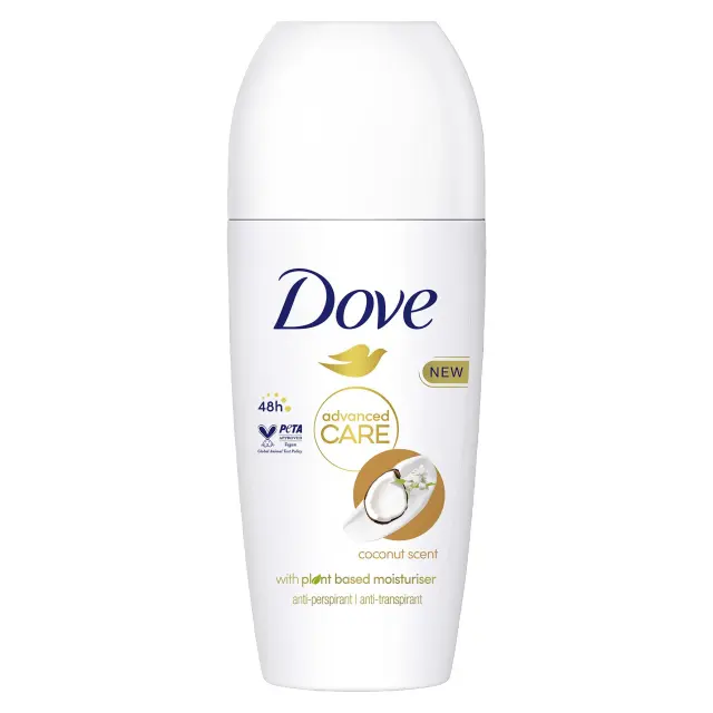 Dove Roll-On Advanced Care 48h Καρύδα 50ml