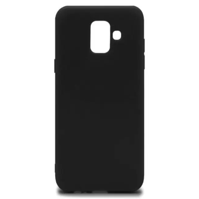 Θήκη Soft TPU inos Samsung Galaxy J6 S-Cover Μαύρο N37246
