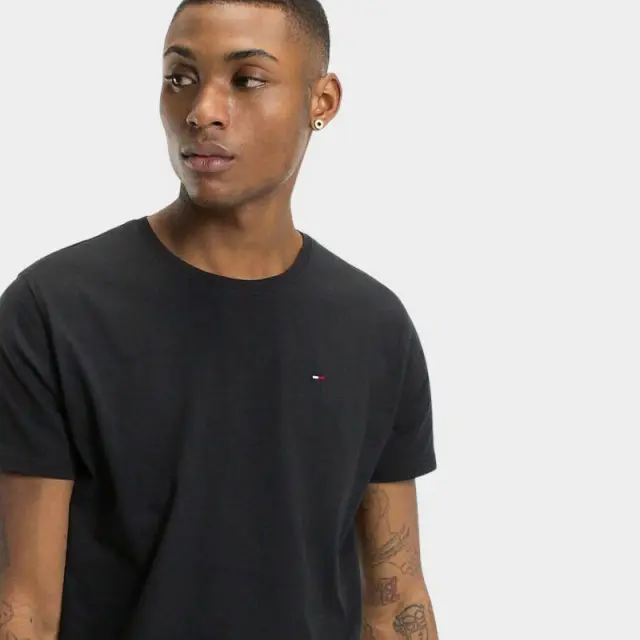 T-shirt Tommy Hilfiger DM0DM04411-078 Μαύρο - M 3