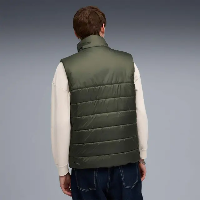 Puma Men's Essentials Padded Vest Jacket. Λαδί 685209-70 (Puma) - XLarge 2