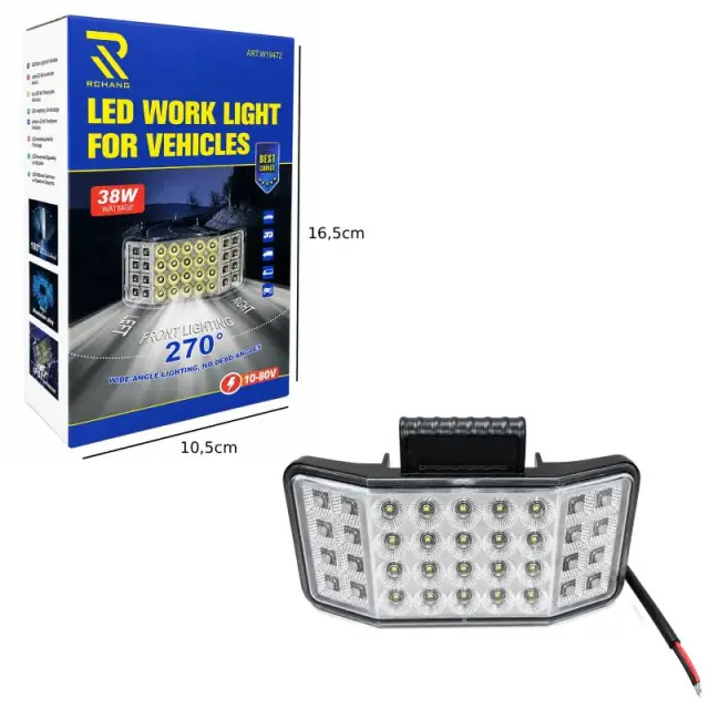 Rchang Προβολέας Εργασίας LED 38W για Οχήματα 270° - 38W LED Work Light for Vehicles 270° 0111822 3