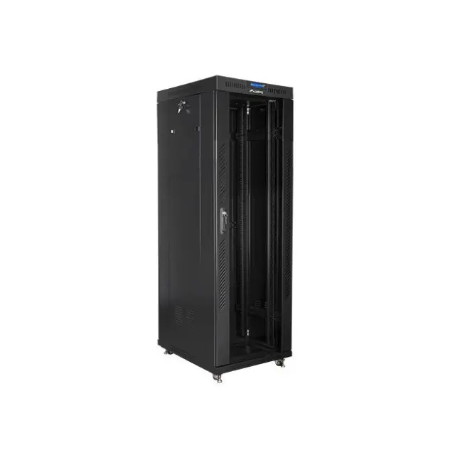 Lanberg Καμπίνα Rack 37U 600x800 LCD Black V2 (FF01-6837-12BL)