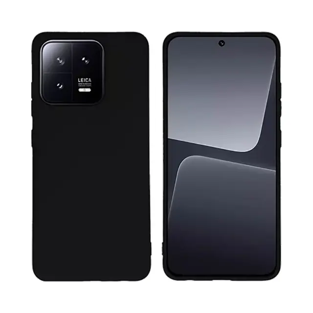 Θήκη Σιλικόνης Vivid Silicone Matte Case Για Xiaomi 13 Μαύρη 2