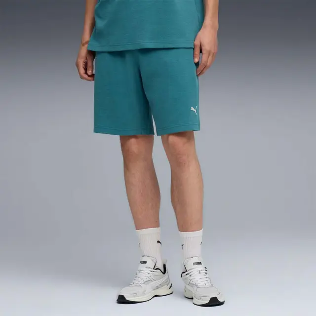 Puma Men's Essentials Elevated 9inch Shorts Πράσινο 692021-41 (Puma) 3
