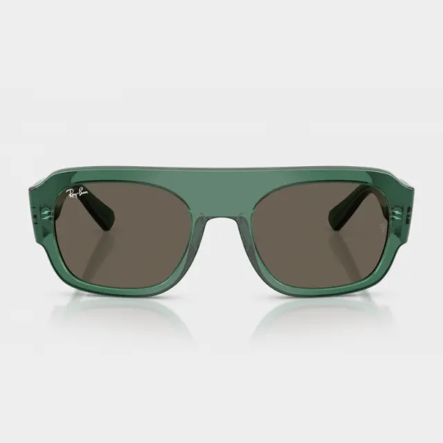 Γυαλιά Ηλίου Ray-Ban 0RB2218 6681/3 Διαφανές Πράσινο - 55