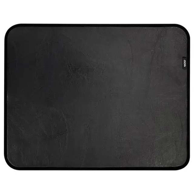 Δερμάτινο mousepad σε μαύρο χρώμα, 350x270x3mm.