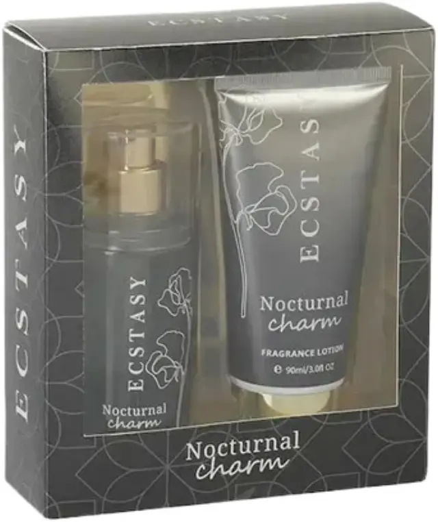 Ecstasy Σετ Δώρου Περιποίησης Nocturnal Charm Gift Set: Body Cream 90ml + Body Mist 90ml
