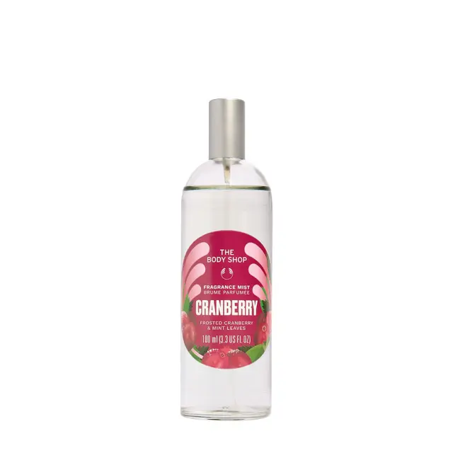 The Body Shop Frosted Cranberry and Mint Leaves Fragrance Mist