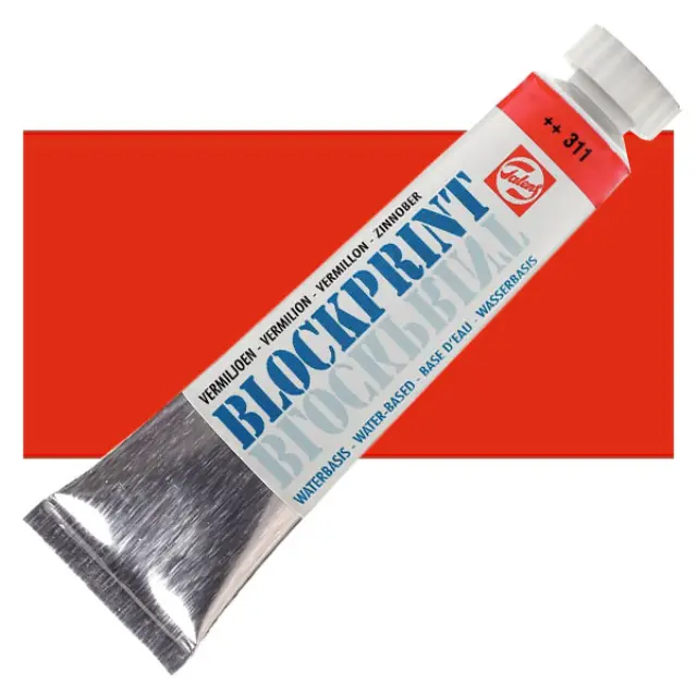 Talens Μελάνι Τυπώματος Blockprint - 311 Vermilion - 20ml