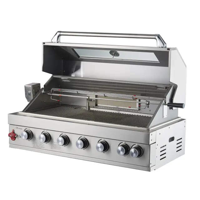 THERMOGATZ - BBQ ΥΓΡΑΕΡΙΟΥ SEMI-PROF TGH-BI-B8B-G 6+1 26,7kW
