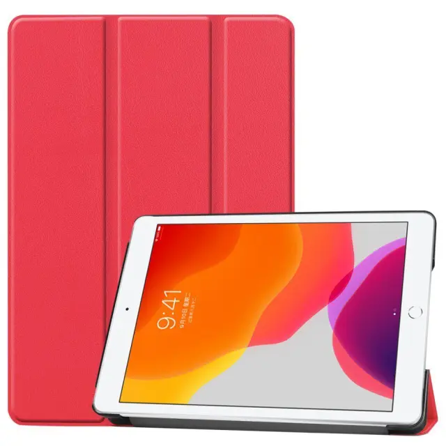 Προστατευτική Θήκη 3 Fold για iPad 10.2 2019 Με Δυνατότητα Stand Red ΟΕΜ