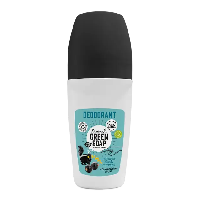 Marcel’s Green Soap αποσμητικό Roll-On Μιμόζα & Φραγκοστάφυλο 50ml
