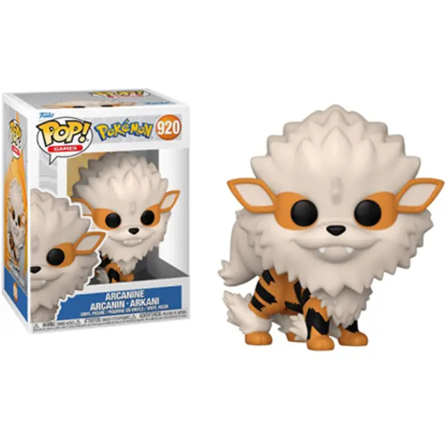 Funko Pop! Games: Pokemon - Arcanine #920 Vinyl Figure