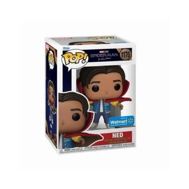 Funko POP! Φιγούρα Βινυλίου Marvel: Spider-Man No Way Home - Ned (with Cloak (Special Edition #1170 Bobble-Head Vinyl Figure 2