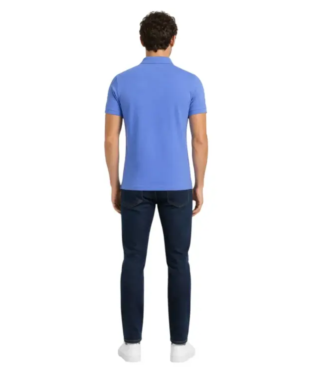 Rifle- Ανδρικό T-shirt Polo RFP249-AZZURR Μπλε - M 2