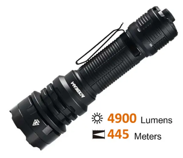 Επιχειρησιακός Φακός ACEBEAM DEFENDER-P17 4900lm + Μπαταρία