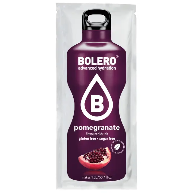 BOLERO Ρόδι - Χυμός σε σκόνη για 1,5L (σακουλάκι 9γρ)