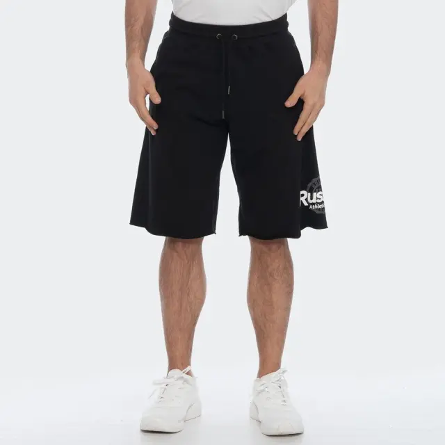Russell Athletic Circle-Raw Edge Shorts (A2036-1-099) - Μαύρο - S