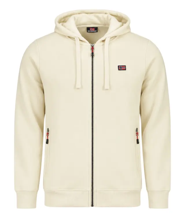 Norway Nautical School - Ανδρική Ζακέτα Φούτερ 849442-OFFWHI Ιβουάρ 2